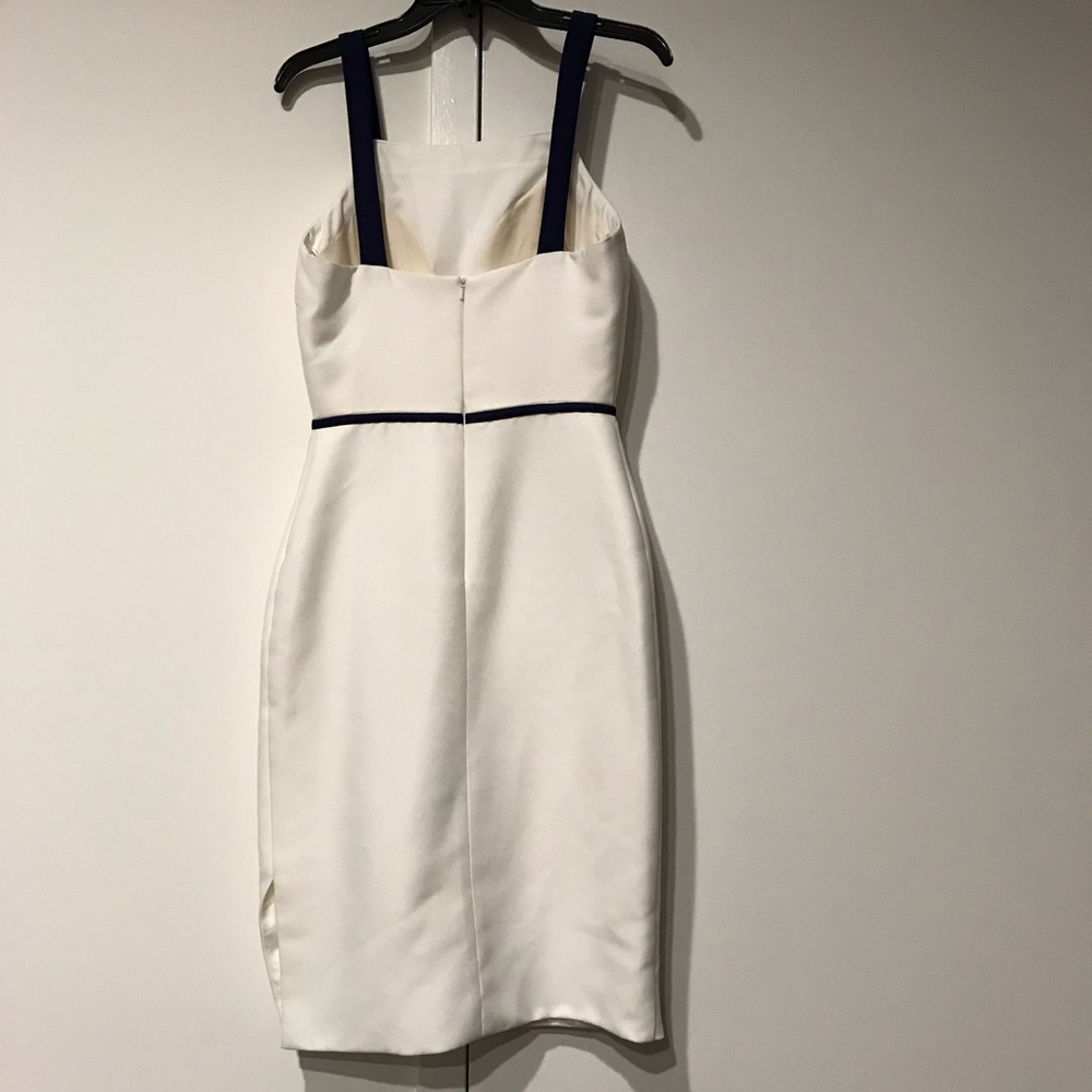 One of a Kind white and blue dress - Picture 4 of 7